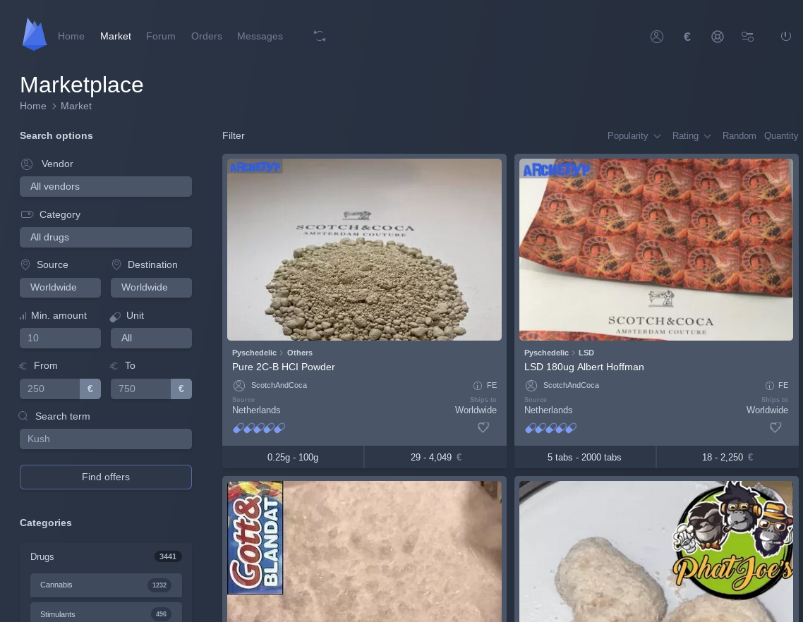 Archetyp Market Screenshot