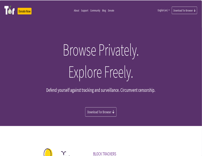 Tor Project Download Page