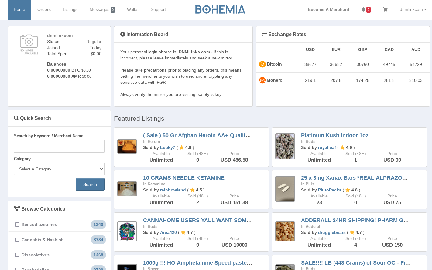 Bohemia Market Screenshot